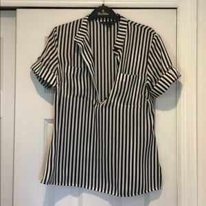 Brooks Brothers Striped Blouse